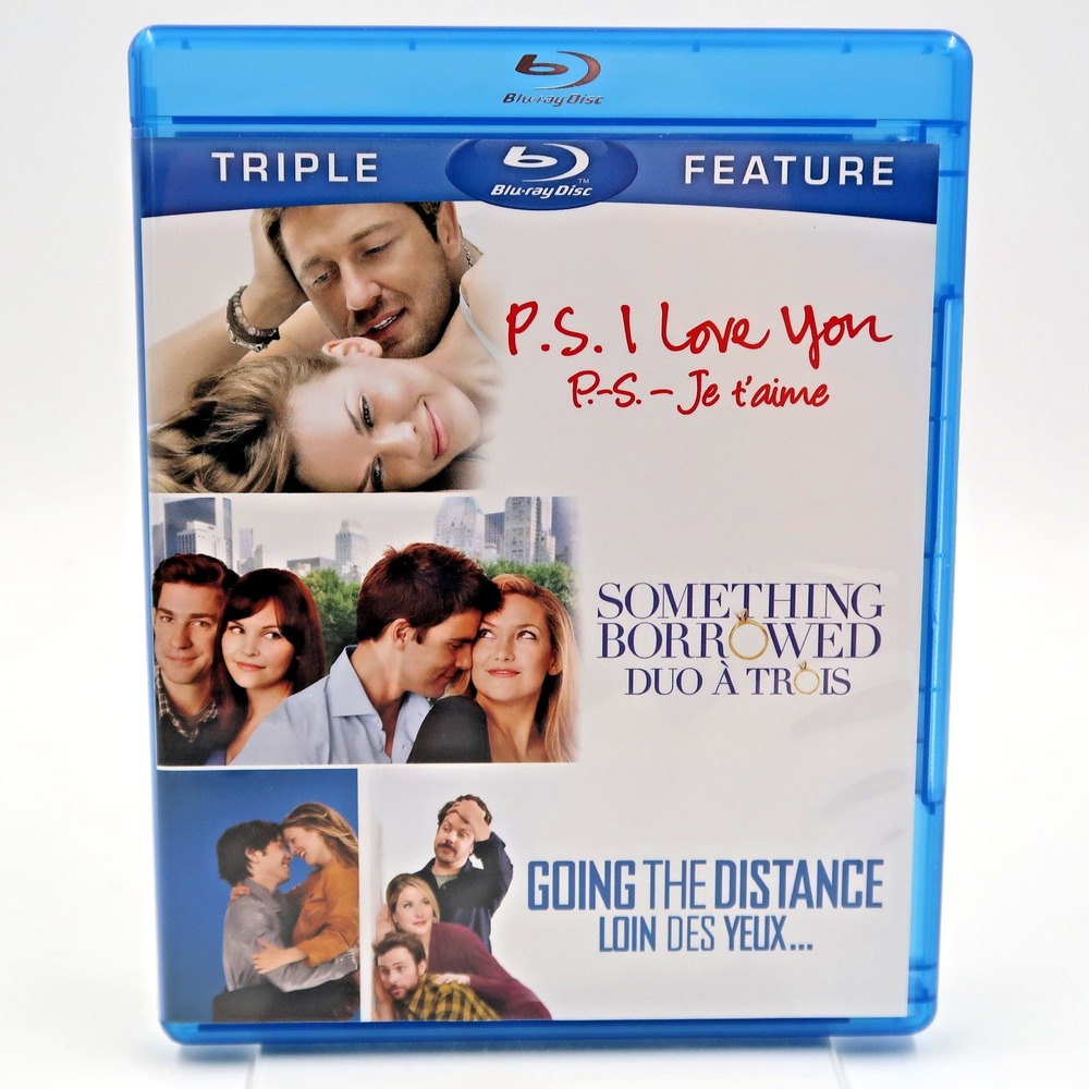 Warner Bros Rom-Com Triple Feature Blu-ray PS I Love You Something Borrowed 2012
